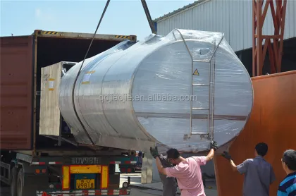 Dairy Farm Milk Tank Mixer & Cooling Tank - 1000 Liters Coconut Milk Machine