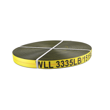 Custom 2"x 300ft Polyester Woven Webbing Lashing Strap