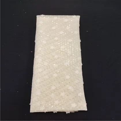 couture sequin embroidery fabric for women dress