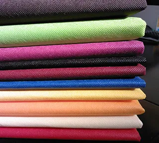 Rose red pp non woven fabric