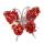 Red Jasper Butterfly Decoration Healing Crystal Chip Beads Ornament Home Decor Gifts