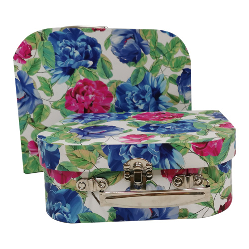 Colorful paper Packaging Box with Metal Lock