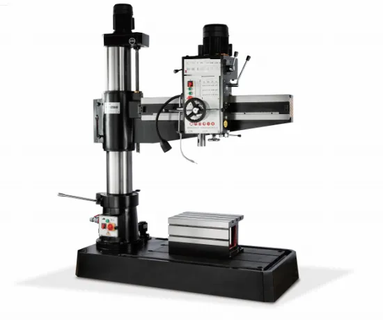 High-Quality 3KW 380V 50Hz Radial Drilling Machine: Black and White, High Precision, Stable Performance