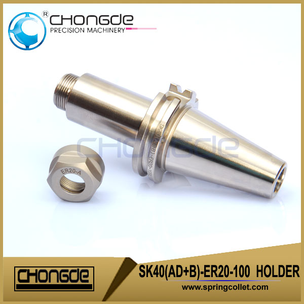 SK40-ER20-100 고정밀 CNC 공작 기계 홀더