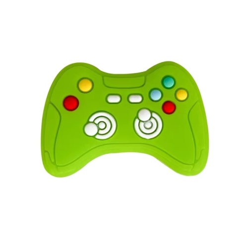 Silicone Game Controller Shape Feteeth para bebê