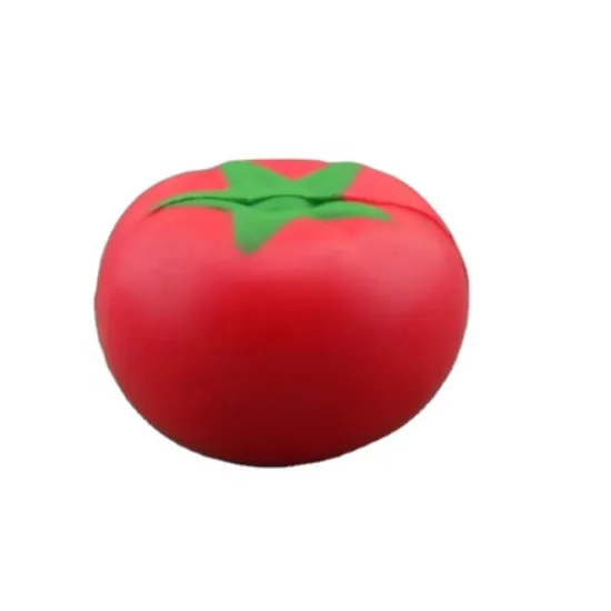Chinese Factory-made Tomato-Shaped Stress Relief Toy and Ant-Stress Ball