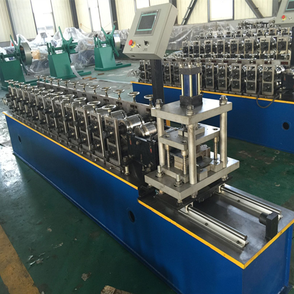 ZT110 steel strip door roll forming machine