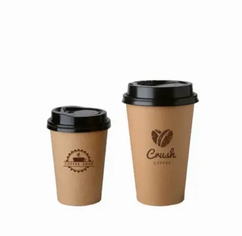 Customizable Disposable Coffee Cups - 4oz to 20oz Paper Drink Cups