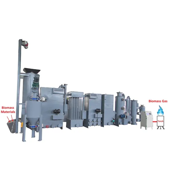 120KW Wood Electric Power Biomass Gasifier Generator