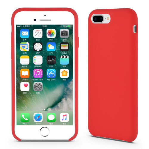 2018 newest portable liquid silicone case for iphone7 plus