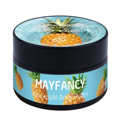natural organic skin care pineapple body butter