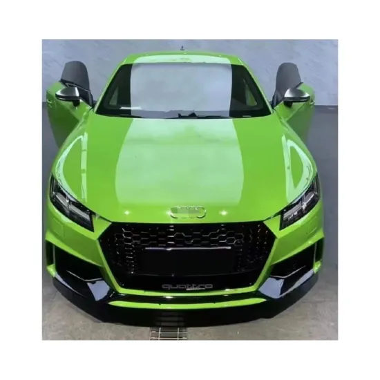 High Quality Audi TT 2014-2018 Body Kit - Upgrade to TTRS Front and Rear Lip Grille