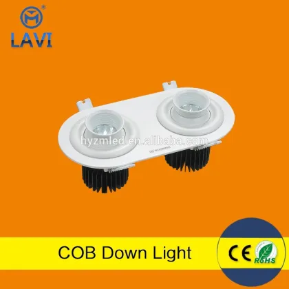 Epistar led source high brightness with high qualtiy 30w led cob downlight CE&ROHS