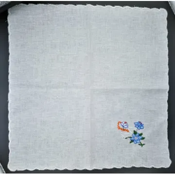 High Embroidered Ladies' Handkerchiefs