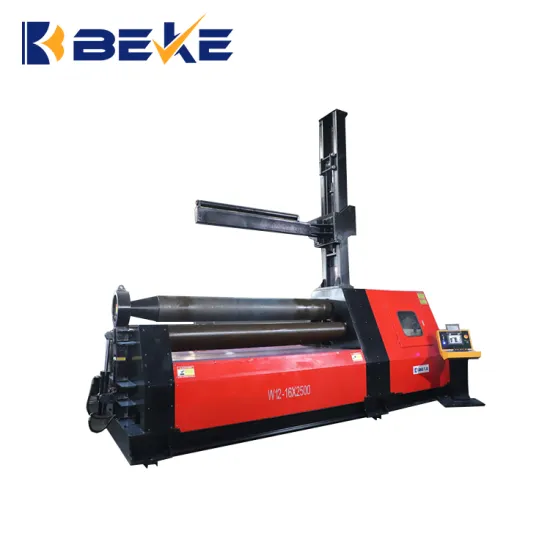 20mm Carbon Steel & 18mm Stainless Steel Plate Bending with a CNC Hydraulic 4 Roller Rolling Machine