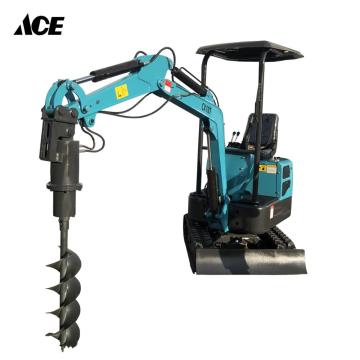 Mini scavatore di scavatore idraulico da 1 tonnellata - fabbrica di macchine da costruzione