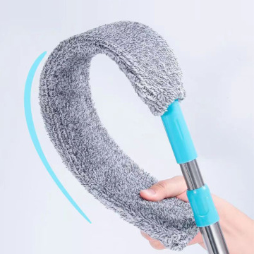 Telescopic Dust Brush: Long Handle Duster for Bed Bottom and Home Cleaning
