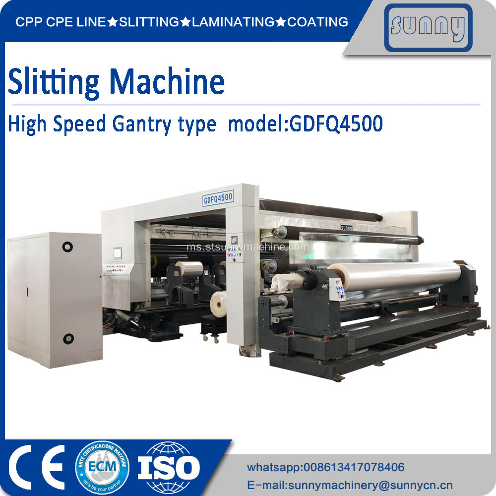 JENTERA SUNNY slitting machinery GDFQ4500