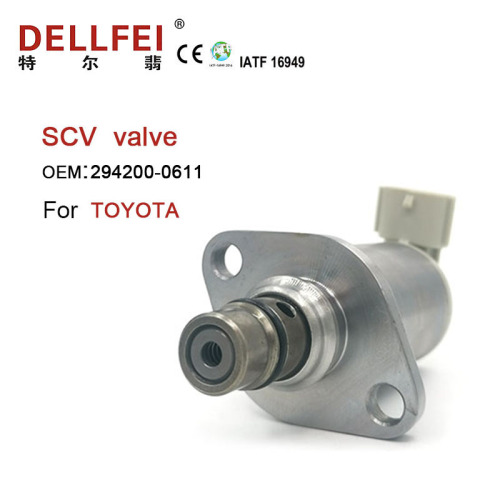 Válvula de control de succión Válvulas SCV 294200-0611 para Toyota