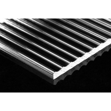 Clear Reeded Acrylic Sheet For Decoration