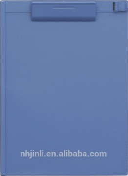 blue A4 plastic clipboard
