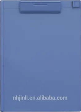 blue A4 plastic clipboard