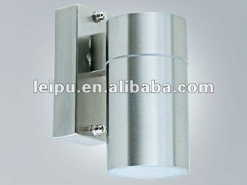 3W wall spot lamp in high power LED with stainless steel and tempered galss diffuser