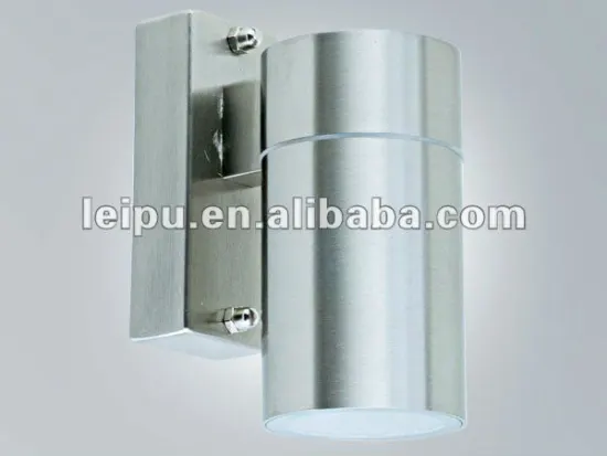 3W wall spot lamp in high power LED with stainless steel and tempered galss diffuser