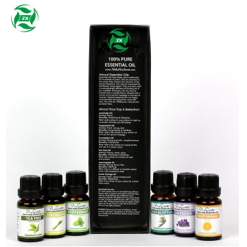 essential oil set floral for hair orbody