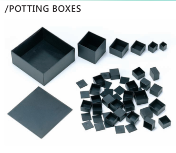 potting box for Electronic packaging filling components G202013B Liquid Adhesive Glue Filling UV Glue junction enclosure
