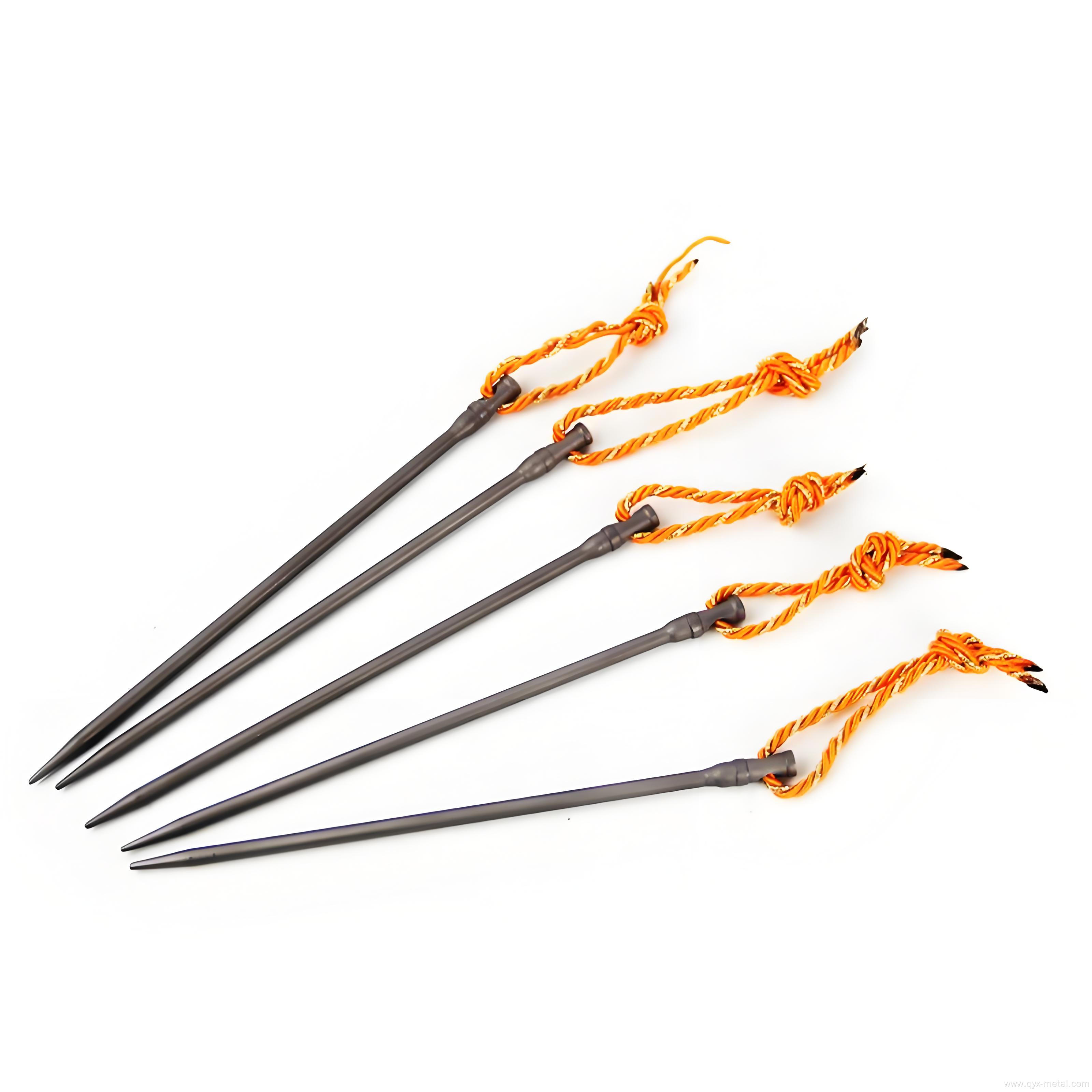 Ultralight High Quality Titanium Alloy Camping Tent Pegs