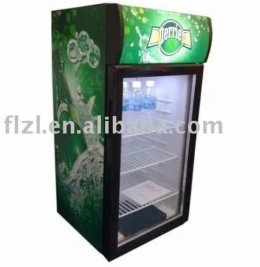 beverage cooler,80Liters,0-10centi degree,with lamphouse
