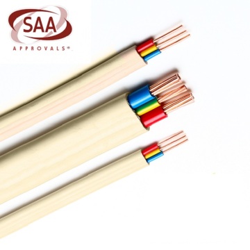 Cavo piatto PVC bianco 2C E 1,5 mm
