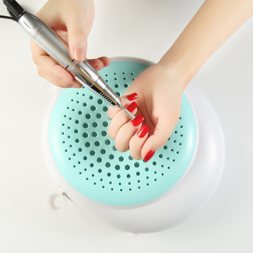 Professional Plug-in Nail Dust Collector Vacuum: Cordless, 2 Air Outlet Styles, Impeller-Manicure with Enhanced Dust Collection