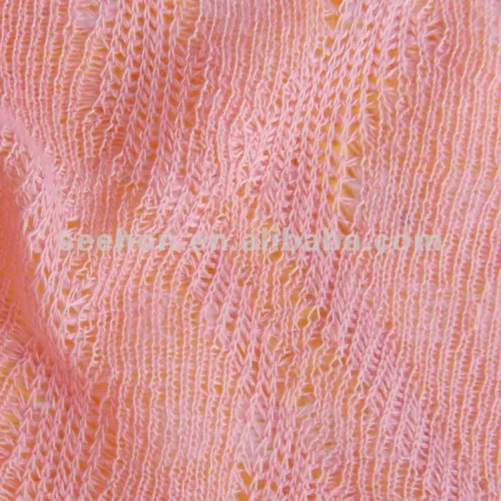 Hacci ladies' sweater fabric