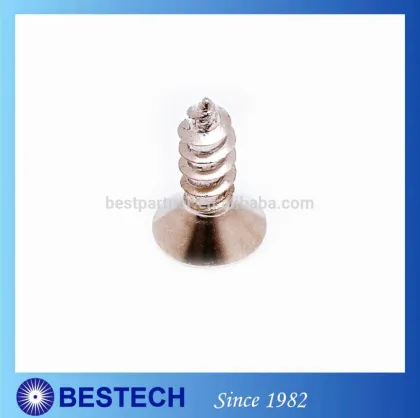 M3.5X25 Flat Head Self Tapping Screws For Flat Head Taiwan Fastener