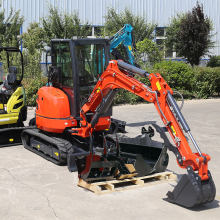 Mini excavateur mini robinerie de robe de robe petite fouille