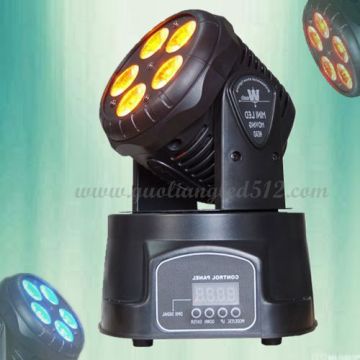 High Power 5PCS LED Moving Head Disco Stage Lighting