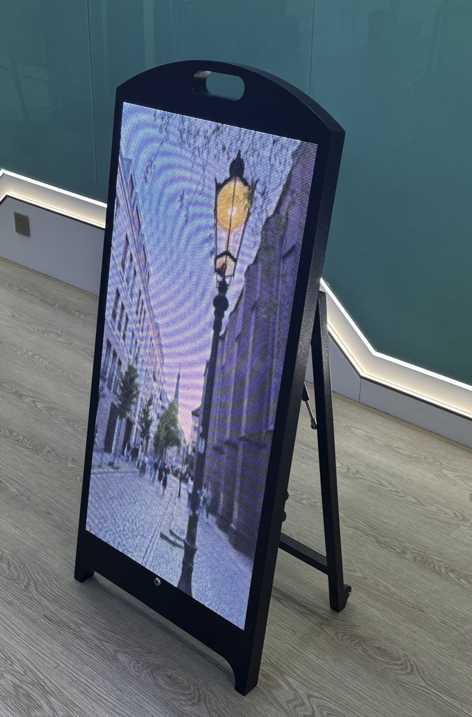 מסך LED חיצוני עמיד בפני מזג אוויר עם הגנת IP65