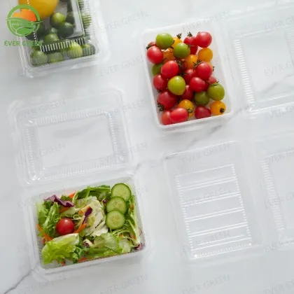 Disposable Plastic Takeaway Pastry Snack Packaging Box