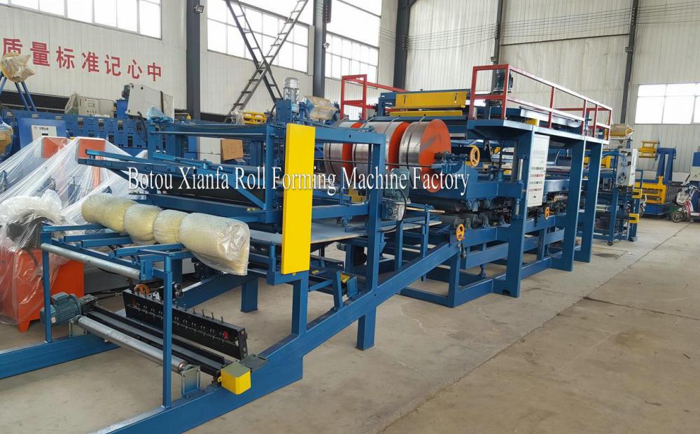 Hidden Type Wool Composite Sheet Roll Forming Machine