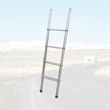 Anti-Slip Overland Exterior Ladder with Hook for Bunk Beds