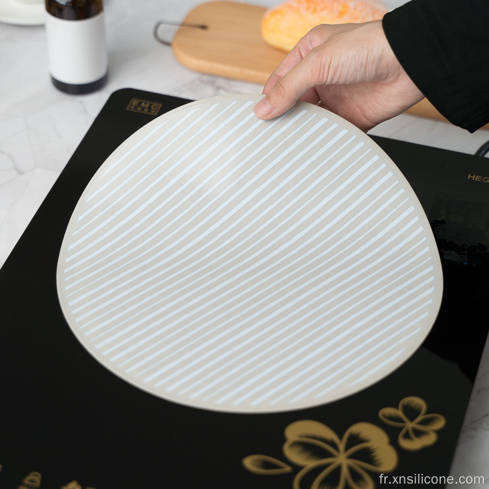 Table à manger à chaleur à chaleur à chaleur de cuiseuse en silicone