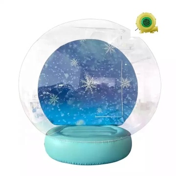 Lều cầu tuyết cỡ con người cho đám cưới Giáng sinh - Thiết kế thẻ bong bóng với tuyết thổi - để bán