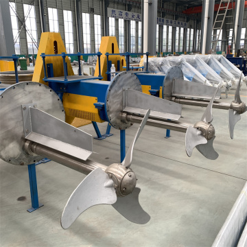 Agitator for paper machine