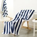 Stripe beach towel cotton lounge chair towel