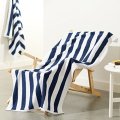 Cotton beach towel stripe swimming pool towel