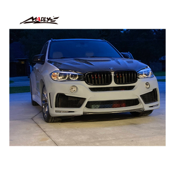 2014-2017 BMW X5 F15 Wide Body Kits: Front Bumper, Rear Bumper, Side Skirts, Fender Hood