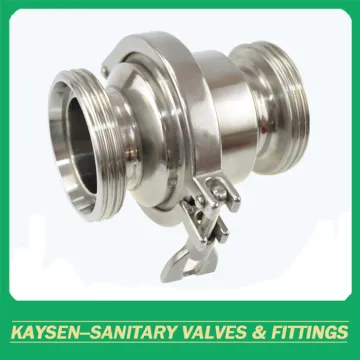DIN Sanitary Hygienic Non-Return Valves Male Ends