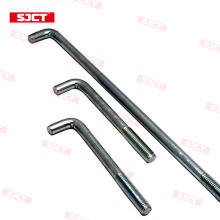 Foundation Bolt Galvanised Mild Steel L Anchor Bolt